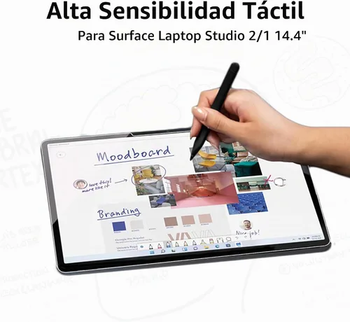 Vista 4 de Megoo ArmorShield - Protector de pantalla para Surface Laptop Studio 2/1