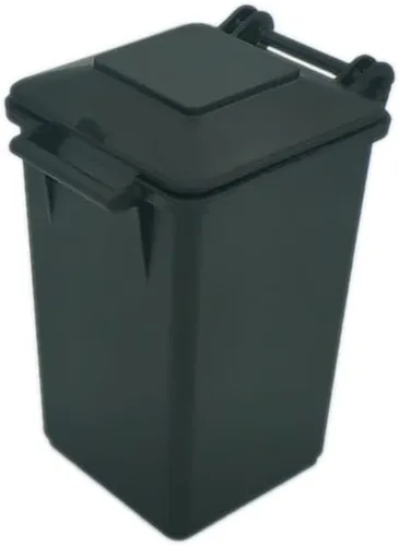 Vista 5 de Mini cubo de basura vehículo juguete conjunto - Niños simulan jugar reciclaje ABS camión conjunto
