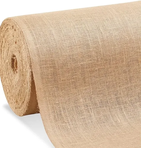 Vista 7 de AK Trading CO. Rollos de tela de yute natural de 2 pulgadas de ancho - 100 yardas