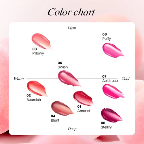 Vista 6 de HOLIKA HOLIKA Heart Crush Bare Glaze Tint - Tinte labial K-Beauty Girlish & Juicy Color con esencia de humedad, humedad de larga duración y alto 04