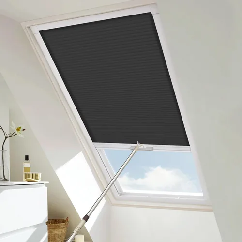 Vista 9 de Persianas y persianas opacas para ventana, persianas celulares inalámbricas con aislamiento térmico, persianas de panal para ventanas inclinadas