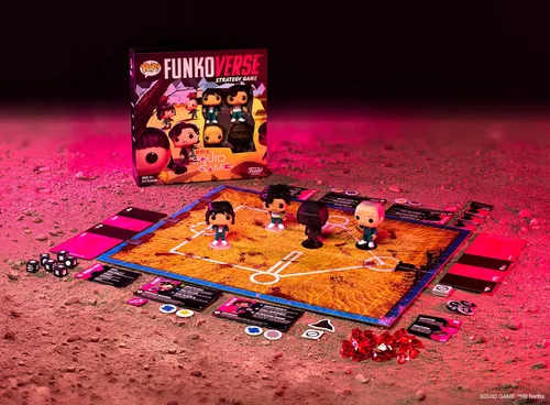 Vista 3 de Funko Verse Juego del calamar 100 paquete de 4