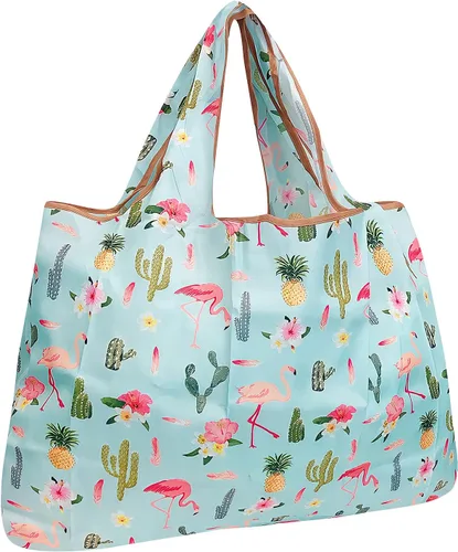 Vista 33 de Bowbear Bolsa de compras reutilizable de nylon plegable