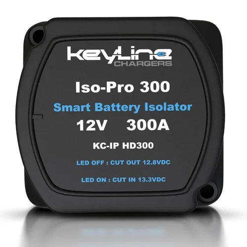 Vista 11 de Kit de aislador de batería dual 12V - 140 Amp Relé sensible al voltaje (VSR) para configuración de batería dual - Interruptor de desconexión