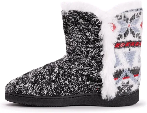Vista 4 de MUK LUKS Pantuflas Cheyenne para mujer