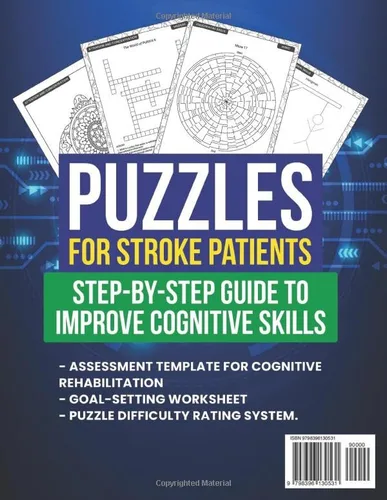Vista 2 de Puzzles for Stroke Patients a Step-By-Step GUIDE to Improve Congnitive Skills
