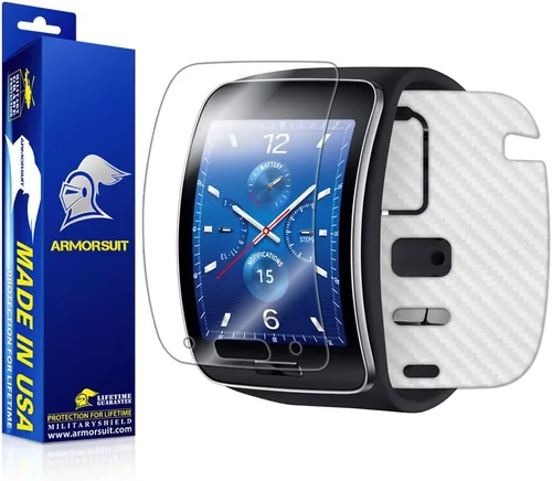 Vista 10 de ArmorSuit MilitaryShield - Protector de pantalla compatible con Fitbit Versa 2 (paquete de 6) de cobertura máxima, película transparente HD