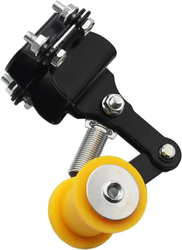 Vista 7 de Conjunto de guía tensor de cadena universal para ATV, mini moto, moto de cross, kart (azul)