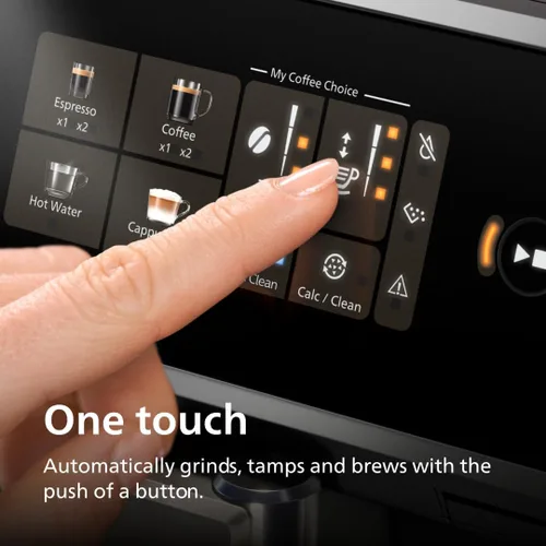 Vista 12 de Philips Máquina de café espresso totalmente automática serie 2300 con sistema de leche LatteGo y molinillo integrado, 4 preajustes de café y agua