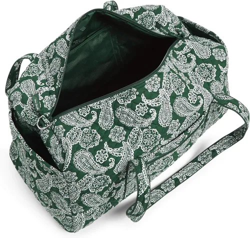 Vista 4 de Vera Bradley Women's Collegiate Large Travel Duffle Bag (Multiple Teams Available), Cotton