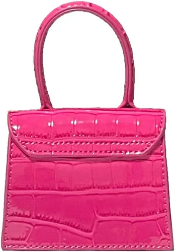 Vista 4 de Lindo bolso mini cruzado para mujer, bolso de mano con asa superior