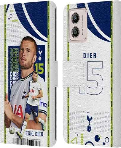 Vista 7 de Head Case Designs Officially Licensed Tottenham Hotspur F.C. Cristian Romero 2022/23 First Team Leather Book Wallet Case Cover Compatible with