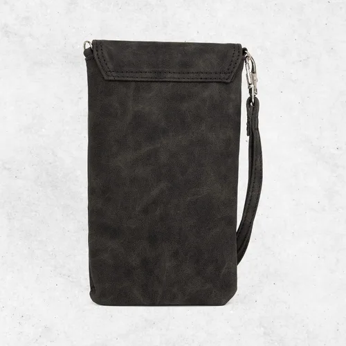 Vista 6 de ESTALON Bolsos cruzados de cuero para mujer - Monederos de hombro para mujer