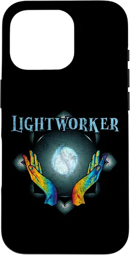 Vista 20 de Funda para iPhone 16 Energy Chakra Holistic Healing Hands Lightworker Reiki