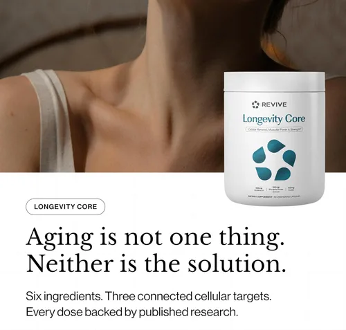 Vista 8 de Revive MD Longevity Core Suplemento para el envejecimiento saludable, 30