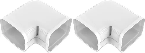 Vista 9 de Juego de cubiertas de codo plano de 3 pulgadas, accesorios de PVC