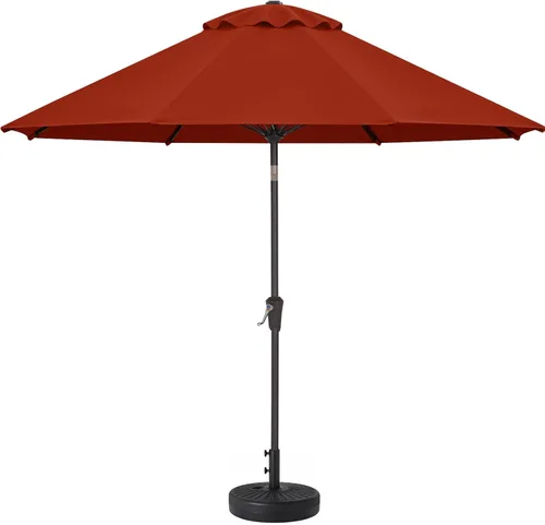 Vista 20 de ABCCANOPY 7.5FT Patio Umbrella Outdoor 6 RibsTable Umbrella(Brown)