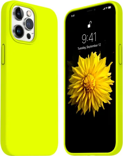 Vista 12 de JELE Funda a prueba de golpes diseñada para iPhone 11, funda de teléfono de silicona líquida con [forro de microfibra suave antiarañazos]