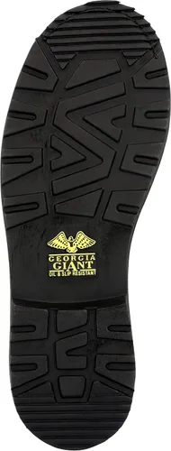 Vista 5 de Georgia Giant Romeo - Botas sin cordones - GR262, cuero de grano completo, antideslizantes, ligeras, con protector de parachoques resistente al