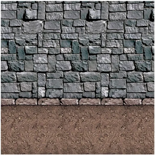 Vista 7 de Beistle Telones de fondo de pared sangrientos, 2 revestimientos de pared de plástico realistas con estampado de sangre goteante para Halloween