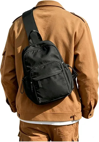 Vista 10 de SEAFEW - Mochilas tácticas tipo bandolera, Beige, Mochilas Daypack