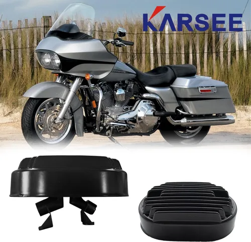 Vista 4 de Regulador de voltaje rectificador de reemplazo Karsee para Harley Davidson Softail Número de pieza de reemplazo 74540-08 2008-2013