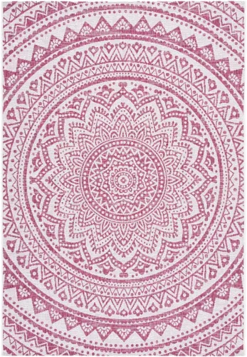 Vista 30 de SAFAVIEH Alfombra lavable al aire libre Courtyard Collection - 2'3" x 5', marfil y verde, no desprende pelusa y fácil limpieza, ideal para patio