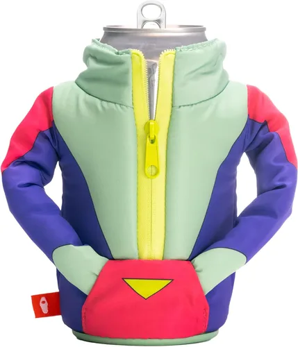 Vista 10 de Puffin - Chaqueta de esquí The Miller - Enfriador de botellas y latas altas aislado I Aislante de botellas de cerveza y latas de refrescos, mantiene