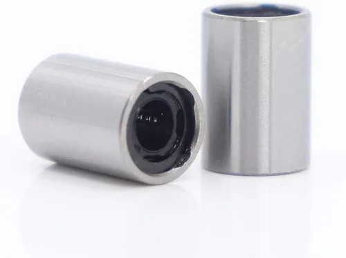 Vista 5 de LM3UU Linear Motion Bearings 3x7x10mm ABEC 1 Linear Motion Bearings LM UU (4PCS) (Size : LM03UU A1 4PCS)