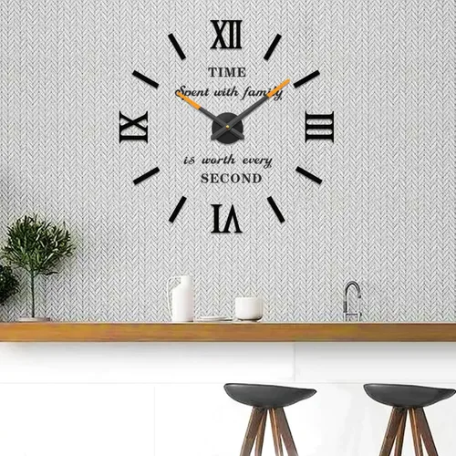 Vista 9 de VANGOLD Reloj de pared para decoración de sala de estar, regalo