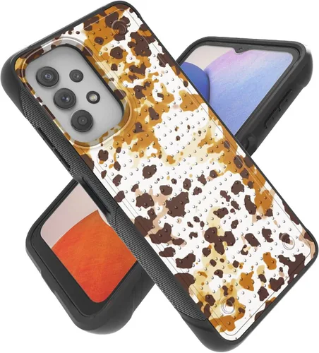 Vista 20 de Funda para Samsung A32 5G, Galalxy A32 5G, resistente a prueba de golpes, policarbonato duro + funda protectora de silicona suave TPU flexible