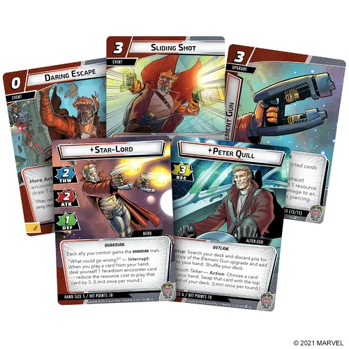 Vista 3 de Fantasy Flight Games Paquete de Héroes - Star-Lord