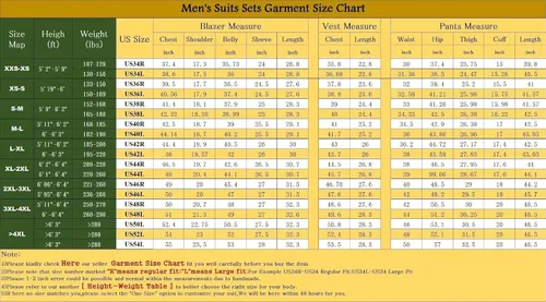 Vista 6 de Trajes ajustados para hombre, traje de 3 piezas de doble botonadura para hombres, boda, fiesta, negocios, chaleco y pantalones con corbata