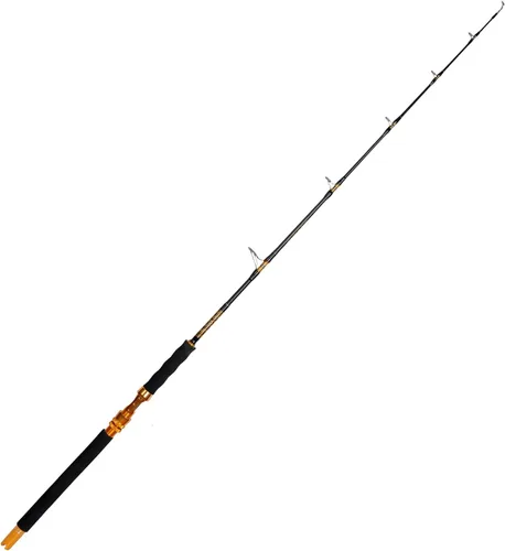 Vista 9 de Fiblink Caña de pescar pesada Jigging de agua salada de 1 pieza (30-50 lb/50-80 lb/80-120 lb, 5 pies 6 pulgadas)