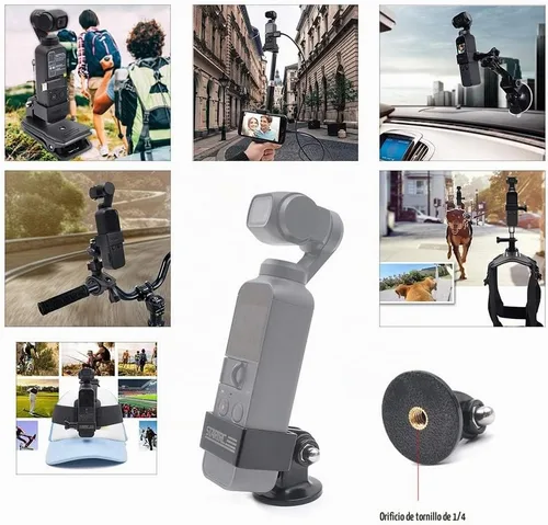 Vista 4 de GoolRC Kit de adaptador de soporte de montaje para cámara DJI OSMO Accesorios de cámara de bolsillo