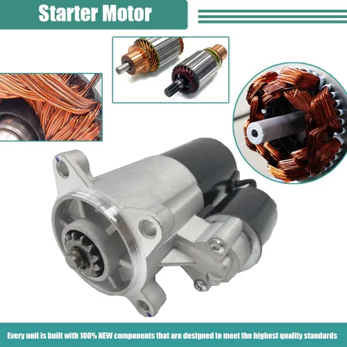Vista 4 de Motor de arranque para Ford Excursion 5.4 6.8 Expedition 99-04 F150 F250 F350 F450 F53 F550 4.6L 5.0L 5.4L 6.2L 6.8L 99-13 Mustang 4.6 5.4 05-10