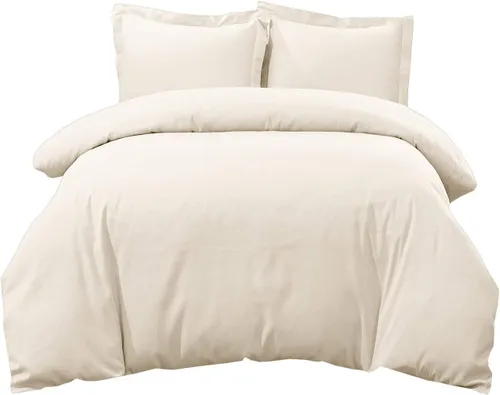Vista 3 de Royal Hotel Bedding Funda nórdica de 300 hilos, 3 piezas, 100% algodón, tejido percal superior, 100% algodón