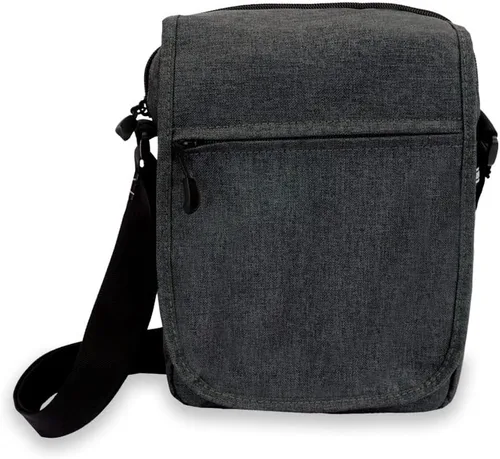 Vista 2 de Everest Bolsa de utilidad con bolsillo para tablet, Carbón, talla única , Bolsa de utilidad con bolsillo para tablet