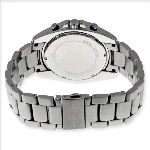Vista 3 de Michael Kors Reloj de cuarzo plateado para hombre MK5535