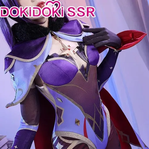 Vista 4 de KIRA KIRA Genshin Impact Cosplay Disfraces de todos los personajes Genshin Raiden Ganyu Wanderer Cosplay Halloween trajes