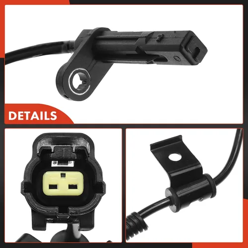 Vista 7 de A-Premium Sensor de velocidad de rueda ABS compatible con modelos Hyundai y Kia - Entourage 2007-2008, Sedona 2006-2012/2014, mini camioneta