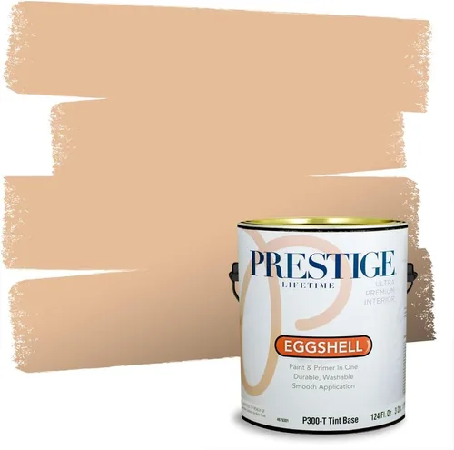 Vista 89 de PRESTIGE Pintura exterior e imprimación en uno, bronceado Aberdeen, plano, 1 galón