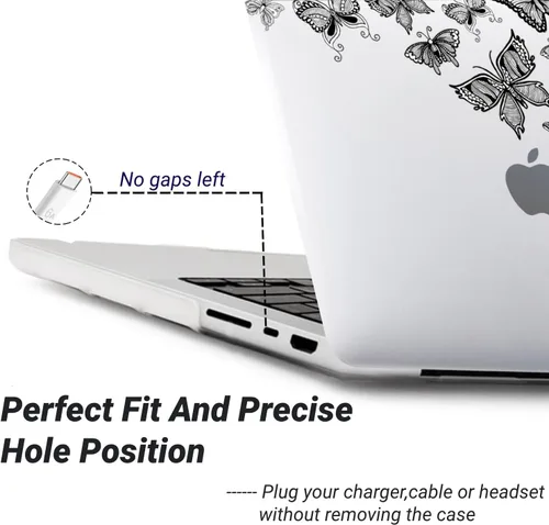 Vista 122 de Funda rígida compatible con MacBook Pro de 13 pulgadas 2012 2011 2010 2009 2008 versión A1278 con CD-ROM, funda de plástico para laptop cubierta