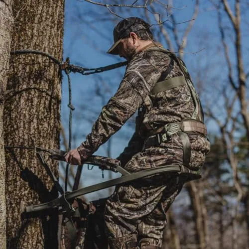 Vista 6 de Summit Treestands SU85052 Rapid Climb Stirrups Negro