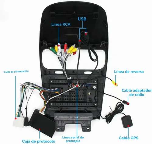 Vista 5 de Para Dodge Journey Radio Upgrade 2011-2019, pantalla táctil QLED estéreo, CPU de 8 núcleos, Carplay Android Auto listo, mantiene el control