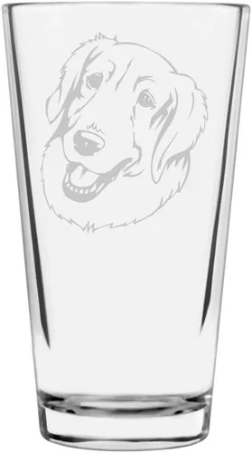Vista 61 de Podenco Canario - Vaso de pinta de 16 onzas con temática de perro personalizado