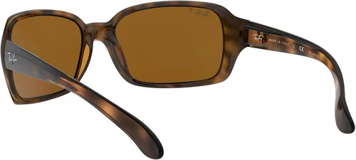Vista 6 de Ray-Ban Gafas de sol cuadradas RB4068, Habana claro, 60 mm