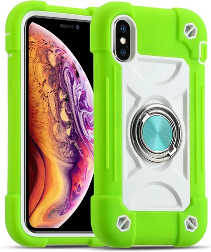 Vista 35 de MARKILL Compatible con iPhone Se3/iPhone Se2, Funda para iPhone 6/6S, Funda para iPhone 7/iPhone 8 de 4.7 Pulgadas con Soporte Anular, Funda