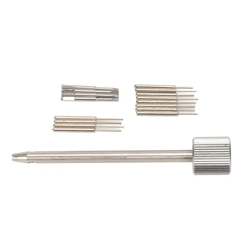 Vista 7 de Pulsera de reloj de alta resistencia, soporte de acero inoxidable para correa bilateral, herramientas y kits de reparación de tornillos de alta