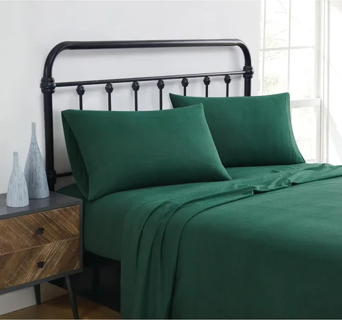Vista 18 de TRULY SOFT Bristol - Juego de sábanas de franela de algodón múltiple de 3 piezas, diseño a cuadros, para hombres y mujeres, certificado Oeko-TEX